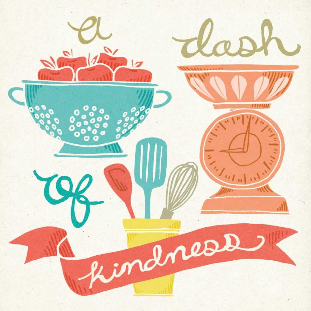 A Dash of Kindness art print by Mary Urban for $57.95 CAD