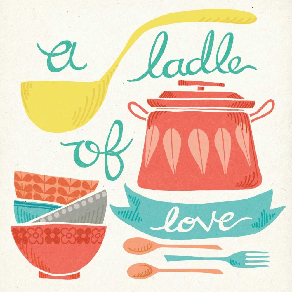 A Ladle of Love art print by Mary Urban for $57.95 CAD