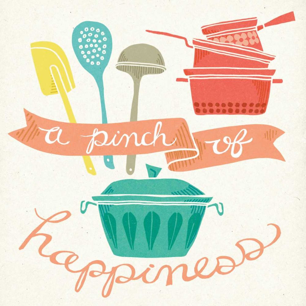 A Pinch of Happiness art print by Mary Urban for $57.95 CAD