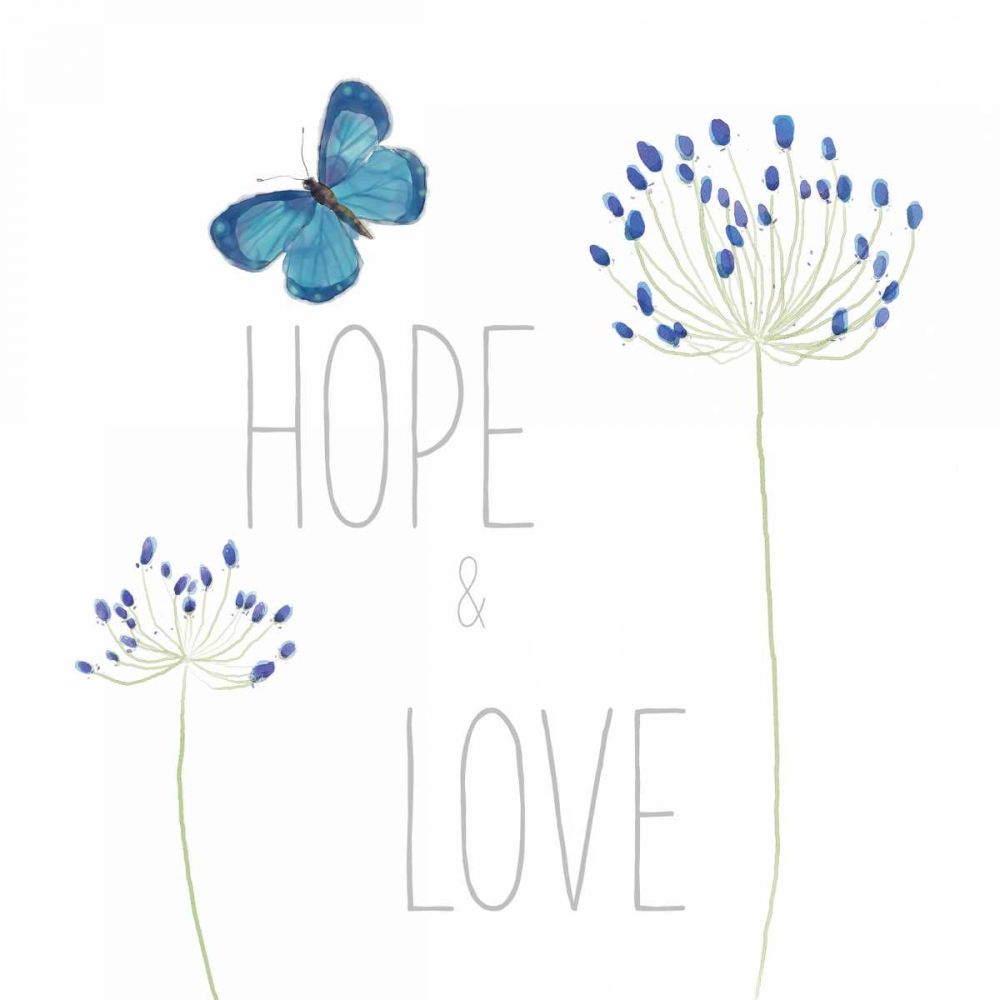 Hope and Love art print by Sarah Adams for $57.95 CAD