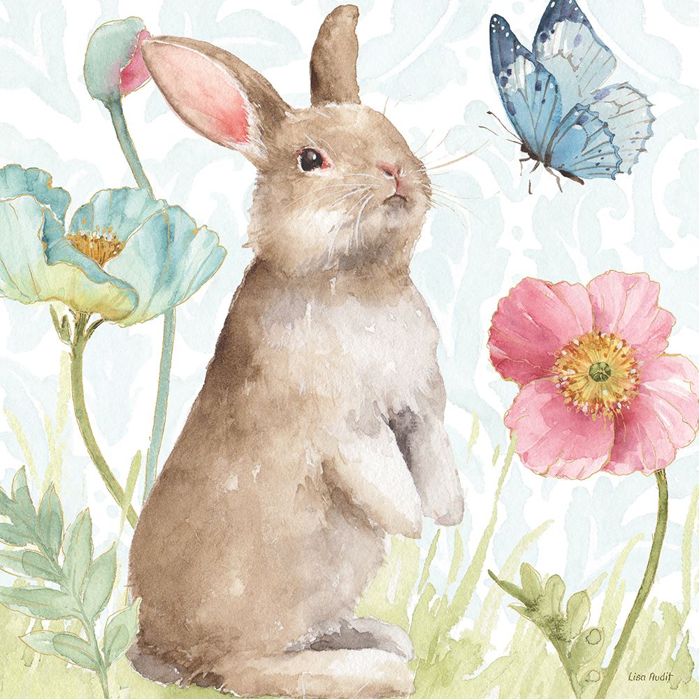 Spring Softies Bunnies II art print by Lisa Audit for $57.95 CAD