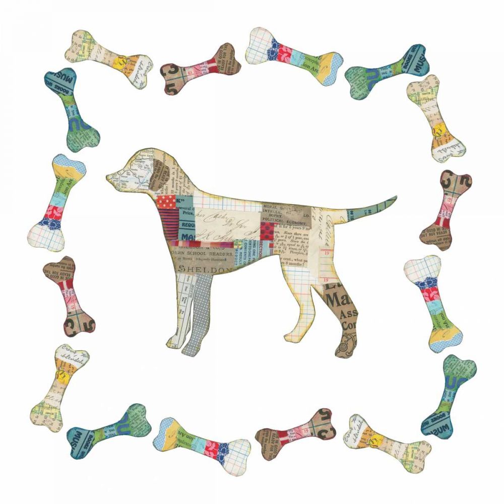 Good Dog II Sq with Border art print by Courtney Prahl for $57.95 CAD