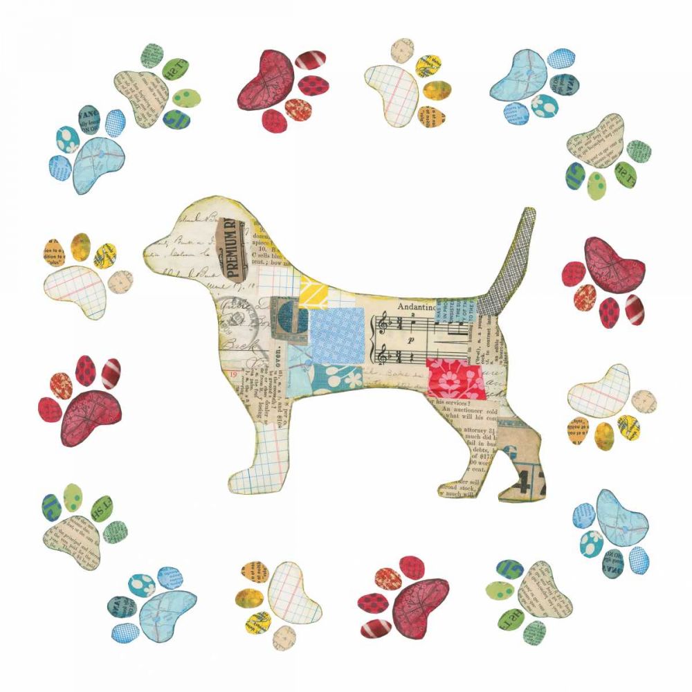 Good Dog IV Sq with Border art print by Courtney Prahl for $57.95 CAD