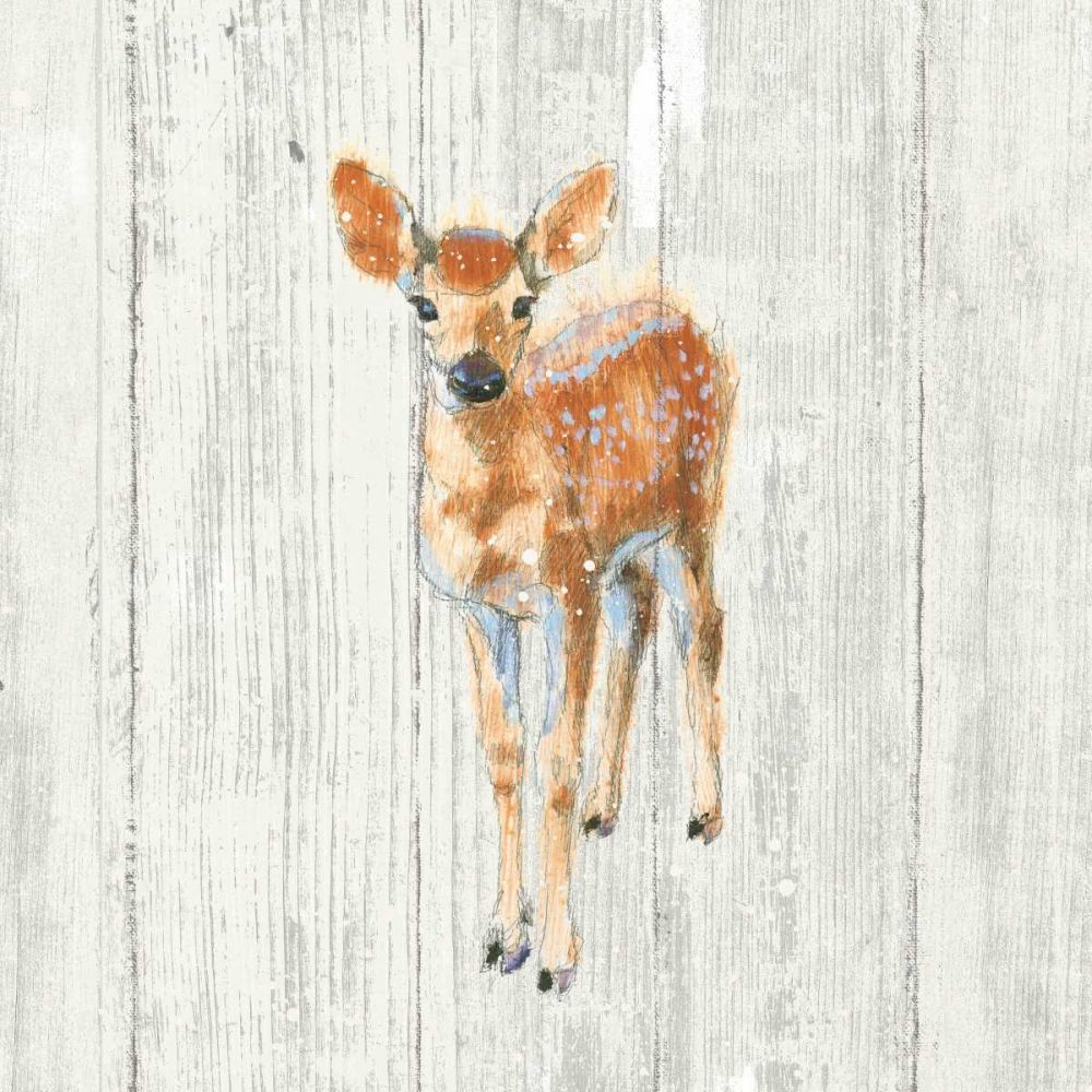 Into the Woods III no Border on Barn Board art print by Emily Adams for $57.95 CAD