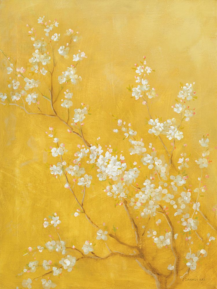 White Cherry Blossoms II art print by Danhui Nai for $57.95 CAD