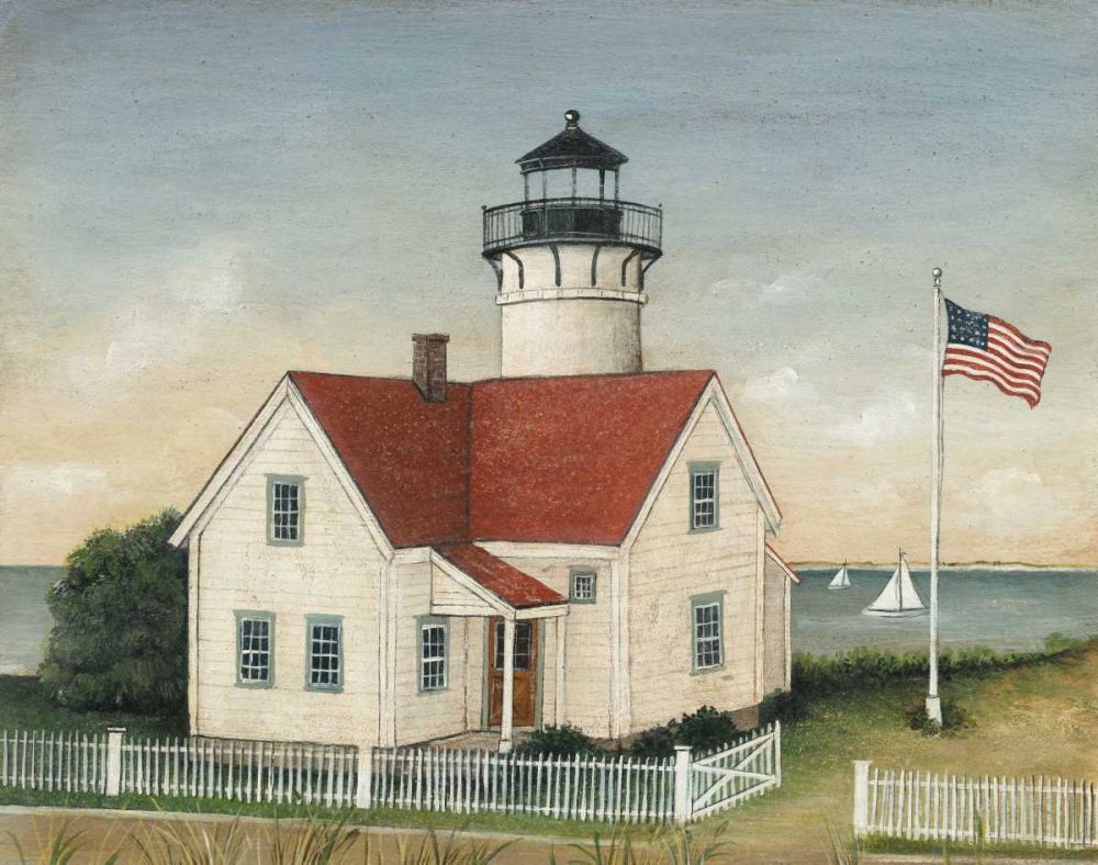 Lighthouse Keepers House art print by David Carter Brown for $57.95 CAD