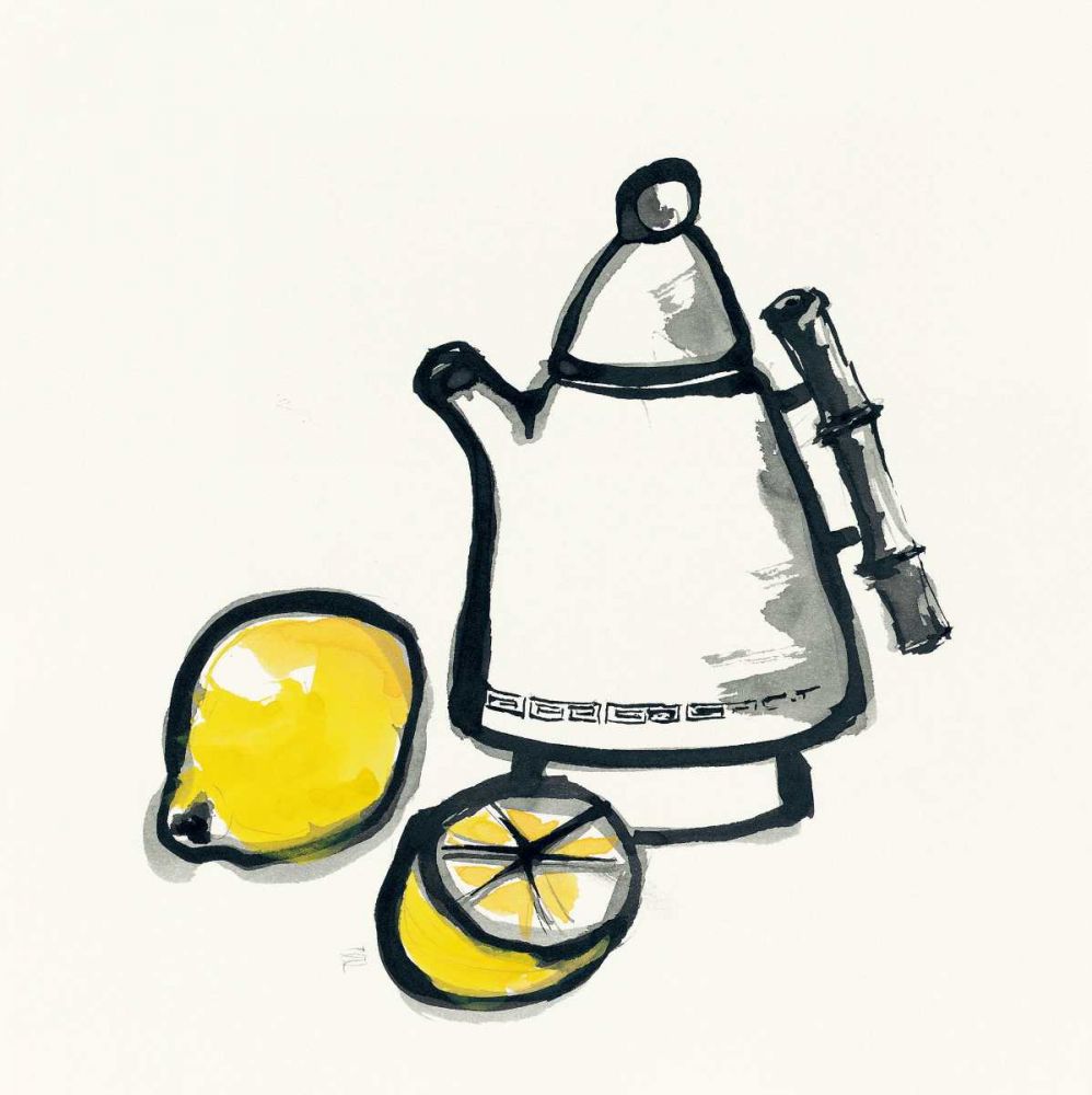 Tea and Lemons art print by Chris Paschke for $57.95 CAD