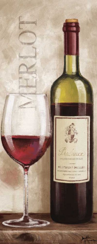 Wine in Paris V art print by Janelle Penner for $57.95 CAD