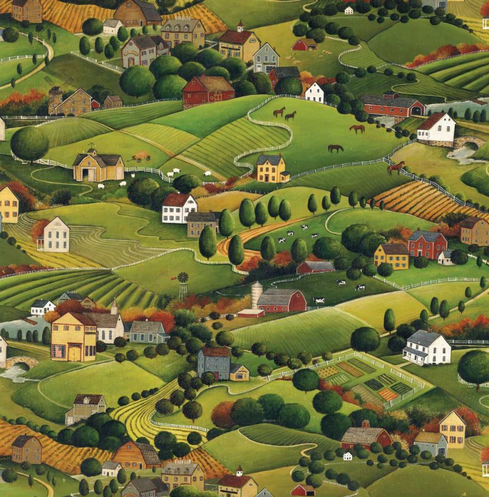 Pleasant Valley art print by David Carter Brown for $57.95 CAD