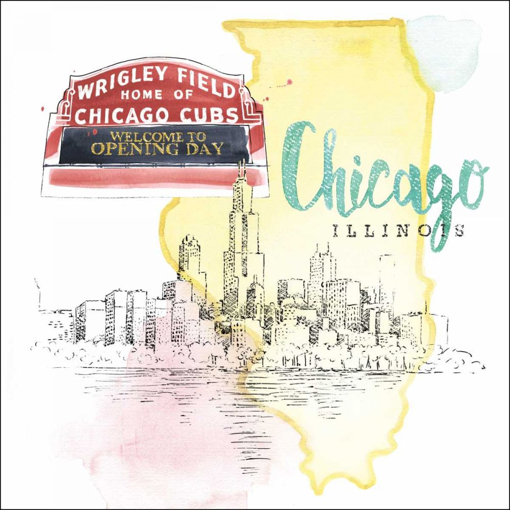 US Cities II art print by Beth Grove for $57.95 CAD