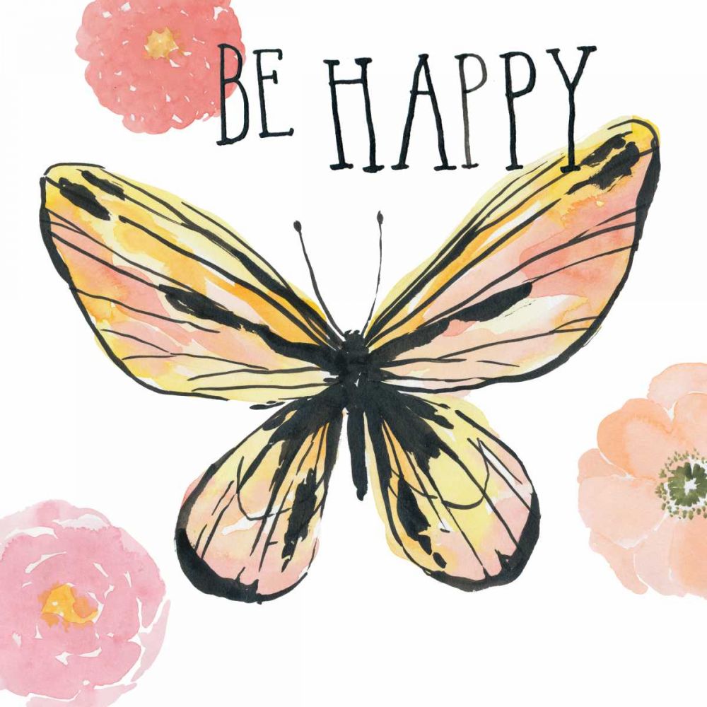 Beautiful Butterfly II art print by Sara Zieve Miller for $57.95 CAD