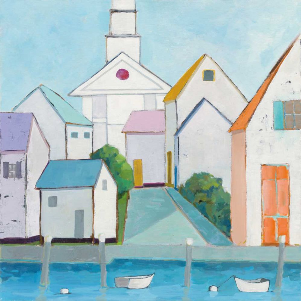 Harbor Town III no Sign art print by Phyllis Adams for $57.95 CAD