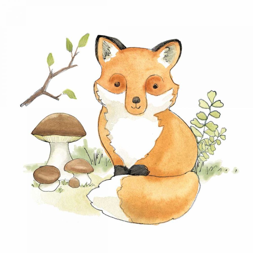 Baby Woodland I art print by Beth Grove for $57.95 CAD