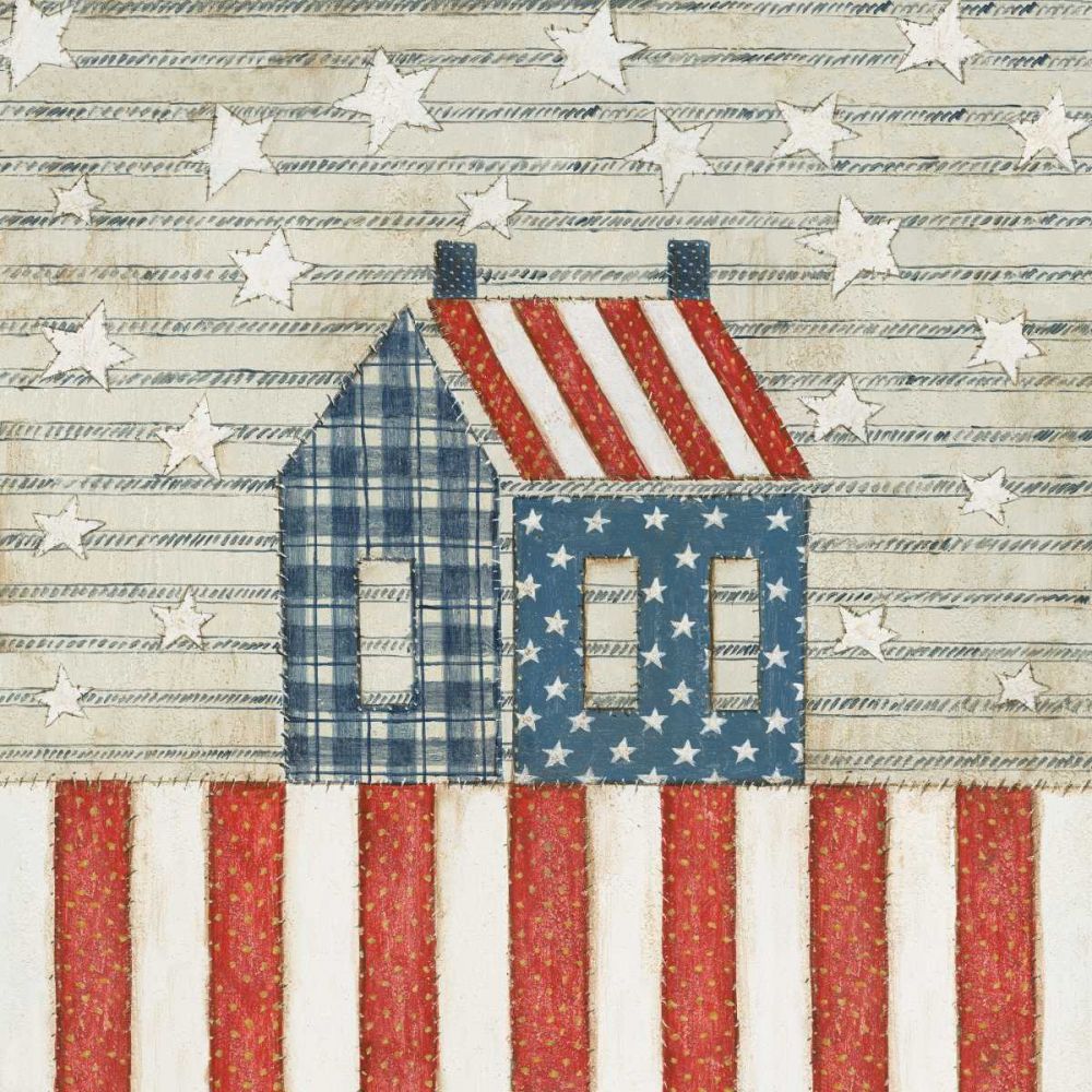 Americana Quilt V art print by David Carter Brown for $57.95 CAD