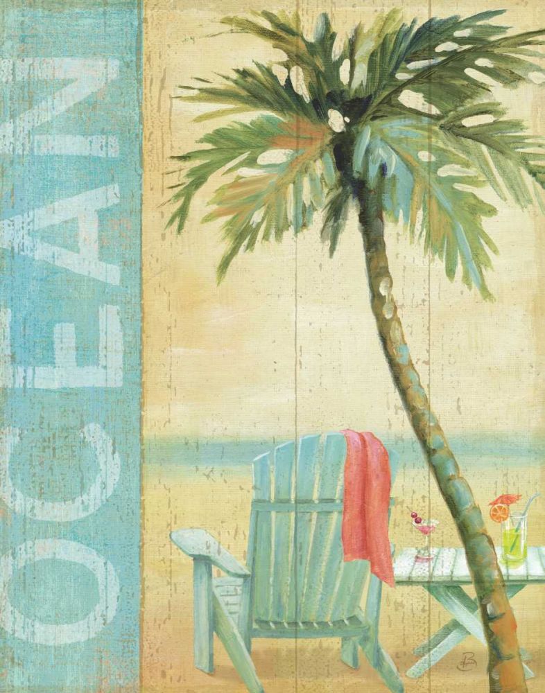 Ocean Beach II art print by Daphne Brissonnet for $57.95 CAD