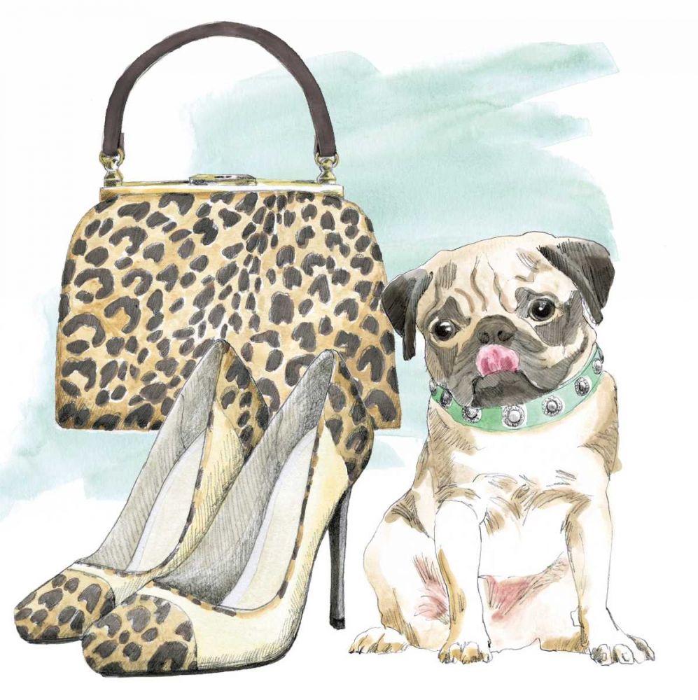 Glamour Pups IV art print by Beth Grove for $57.95 CAD