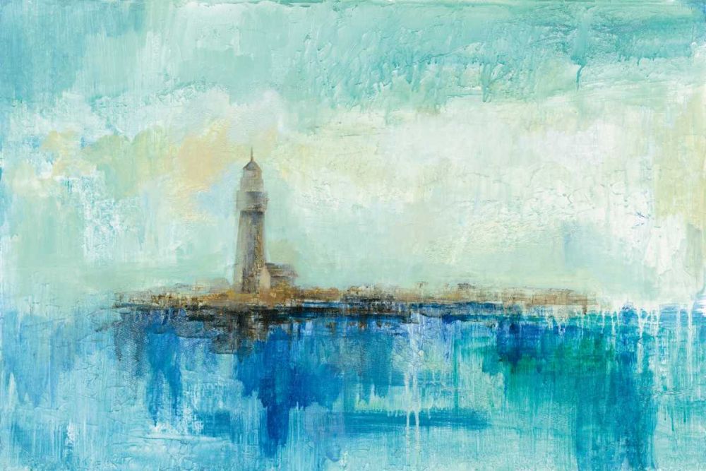 Lighthouse Morning art print by Silvia Vassileva for $57.95 CAD