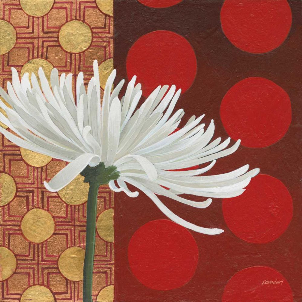 Morning Chrysanthemum I art print by Kathrine Lovell for $57.95 CAD