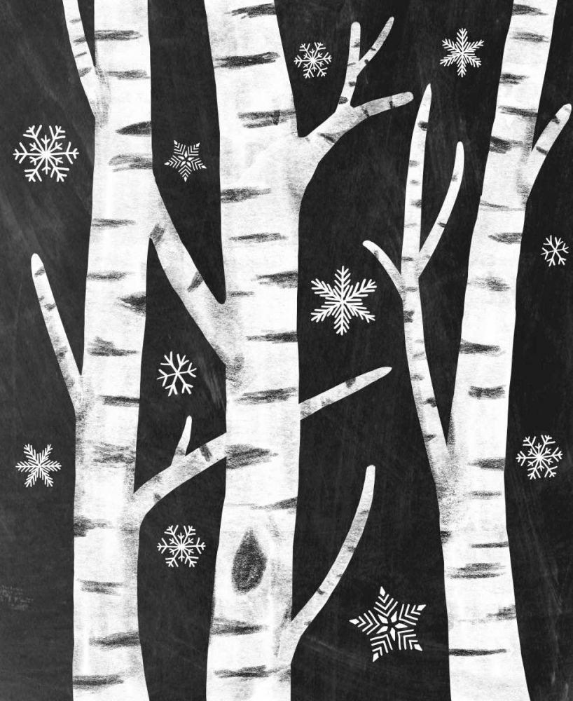 Snowy Birches art print by Mary Urban for $57.95 CAD