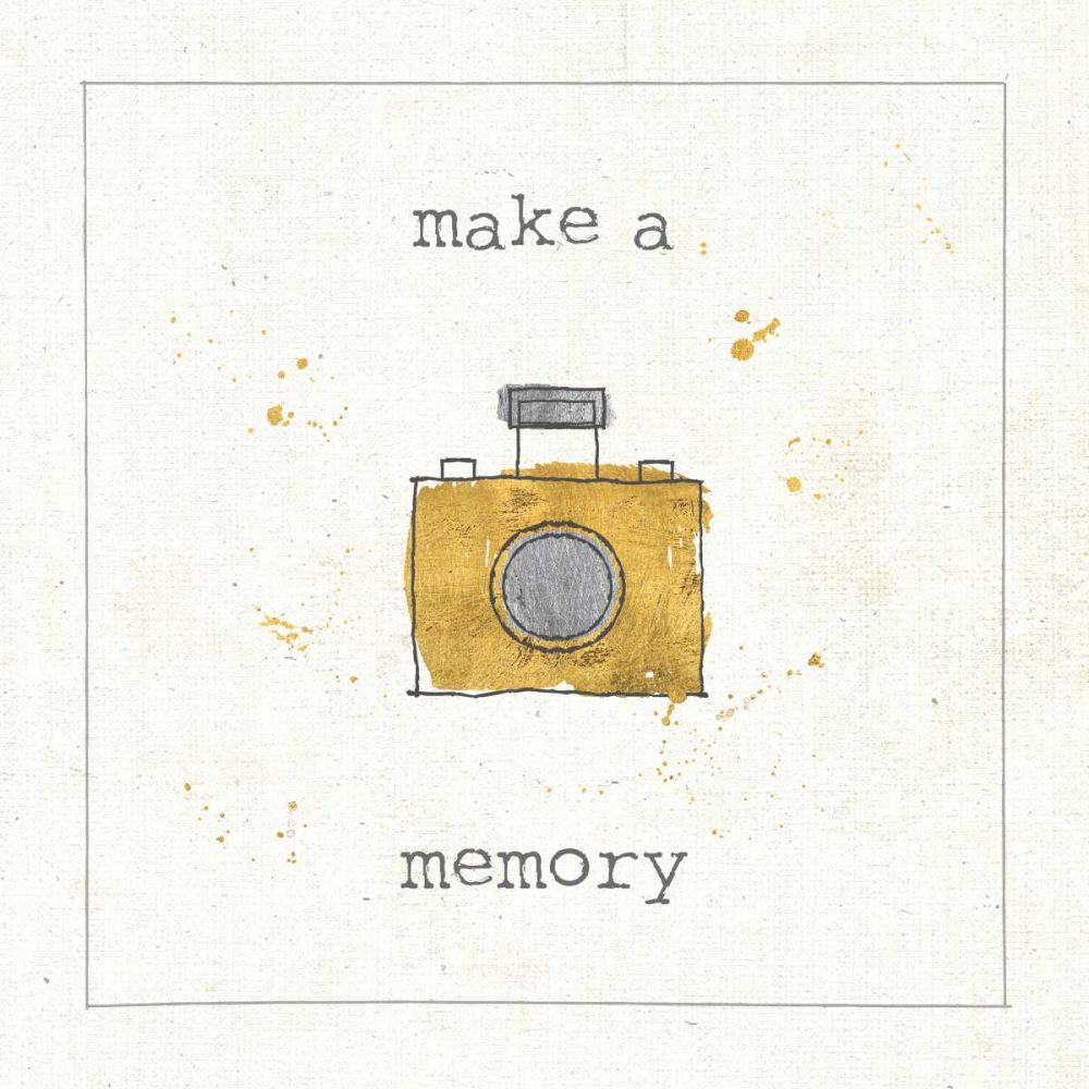 Lil Memos Make a Memory art print by Pela Studio for $57.95 CAD