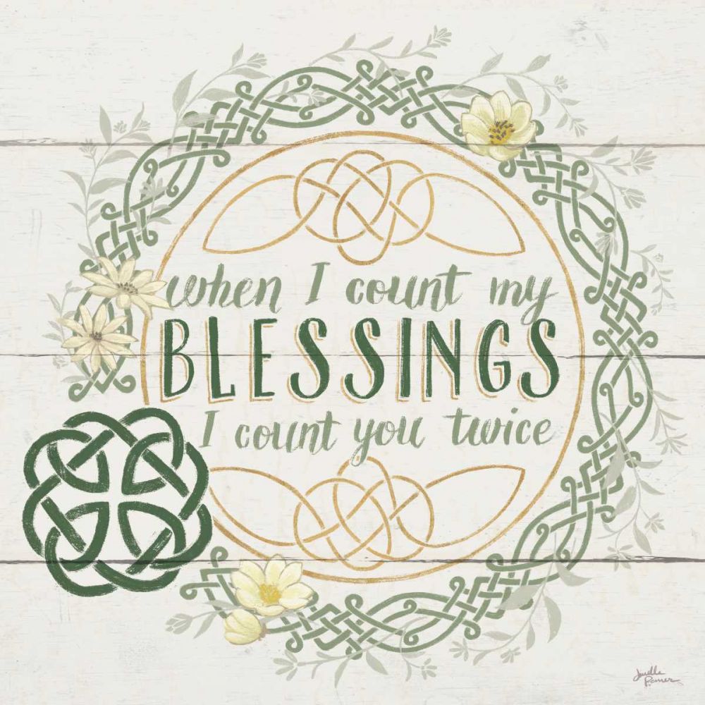 Irish Blessing II art print by Janelle Penner for $57.95 CAD
