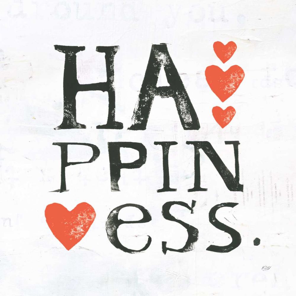 Happiness art print by Kellie Day for $57.95 CAD