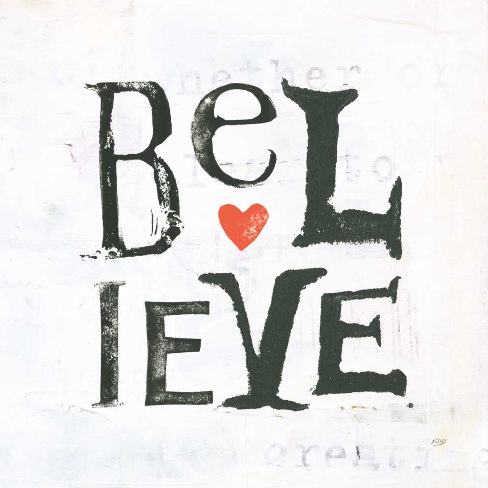 Believe art print by Kellie Day for $57.95 CAD