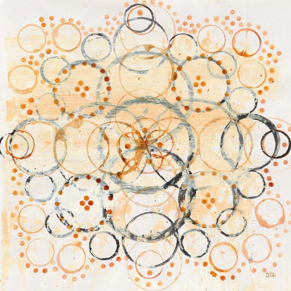 Henna Mandala II Crop art print by Melissa Averinos for $57.95 CAD