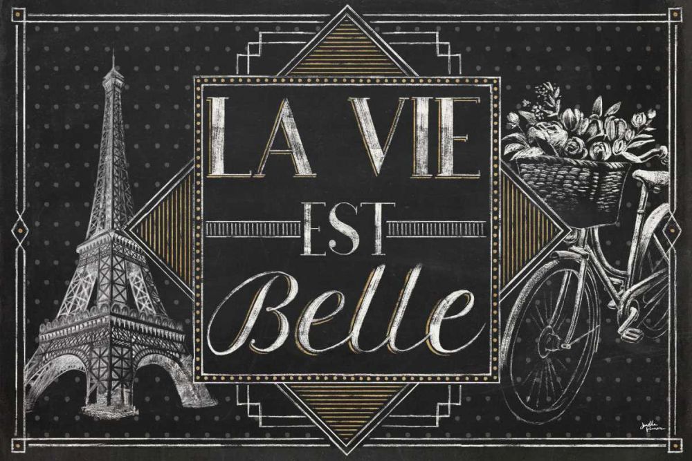 Vive Paris II art print by Janelle Penner for $57.95 CAD