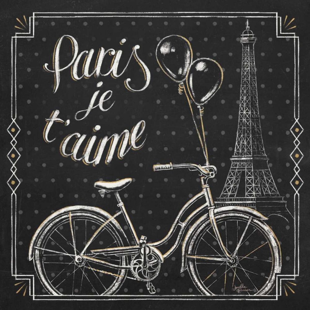 Vive Paris VII art print by Janelle Penner for $57.95 CAD