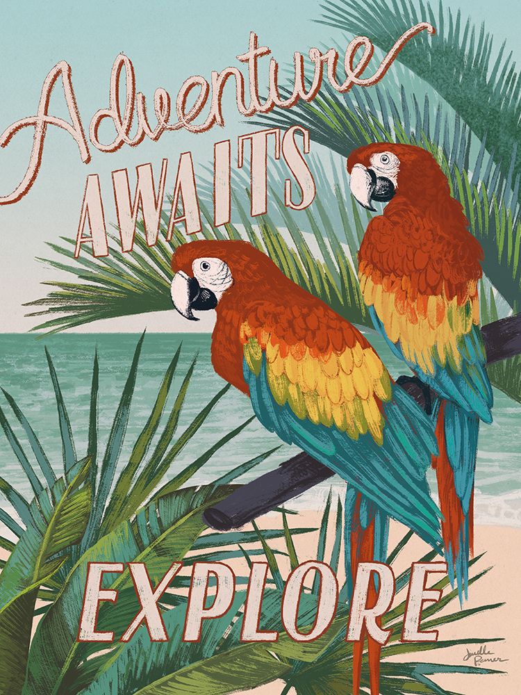 Welcome to Paradise V art print by Janelle Penner for $57.95 CAD