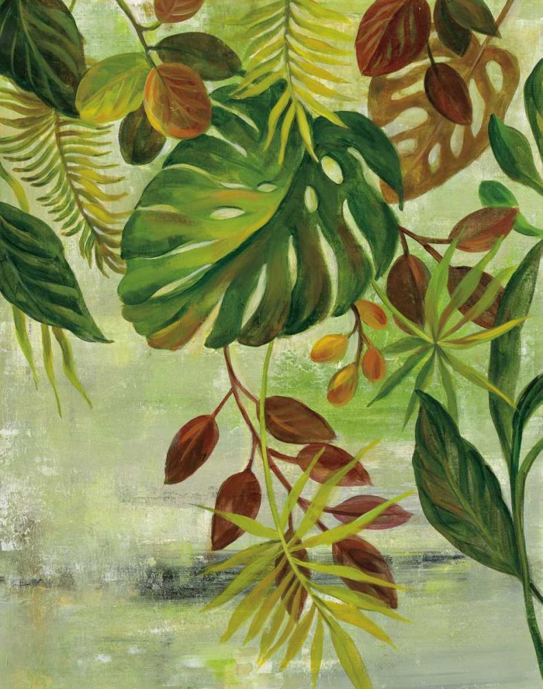 Tropical Greenery II art print by Silvia Vassileva for $57.95 CAD