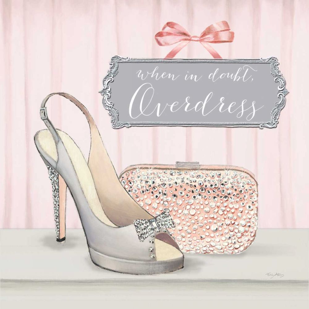 When in Doubt Overdress art print by Emily Adams for $57.95 CAD