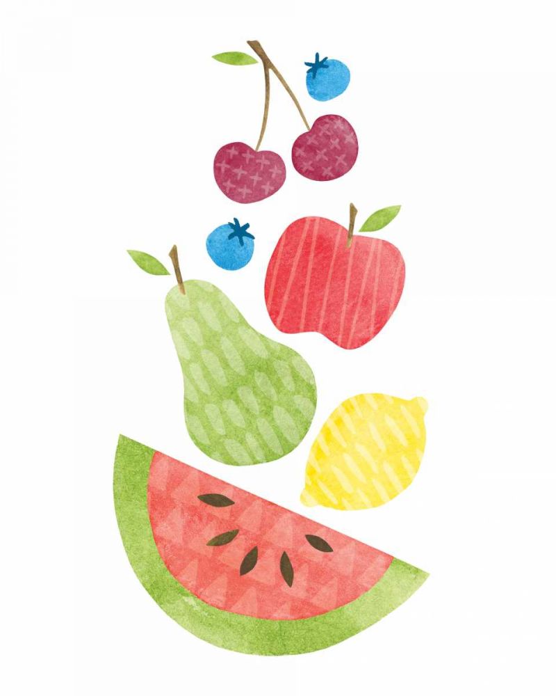 Funky Fruit II art print by Moira Hershey for $57.95 CAD