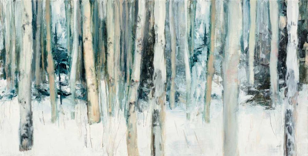 Winter Woods III art print by Julia Purinton for $57.95 CAD