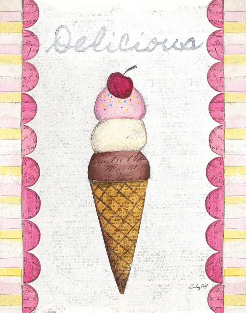 The Scoop I Border art print by Courtney Prahl for $57.95 CAD