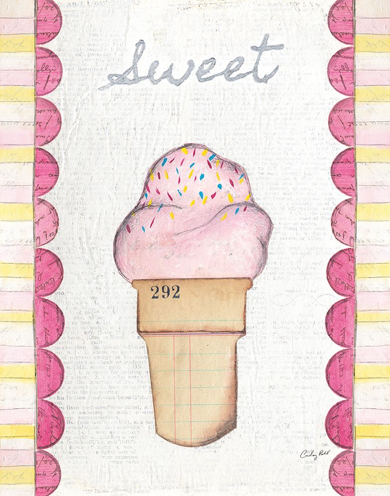 The Scoop II Border art print by Courtney Prahl for $57.95 CAD