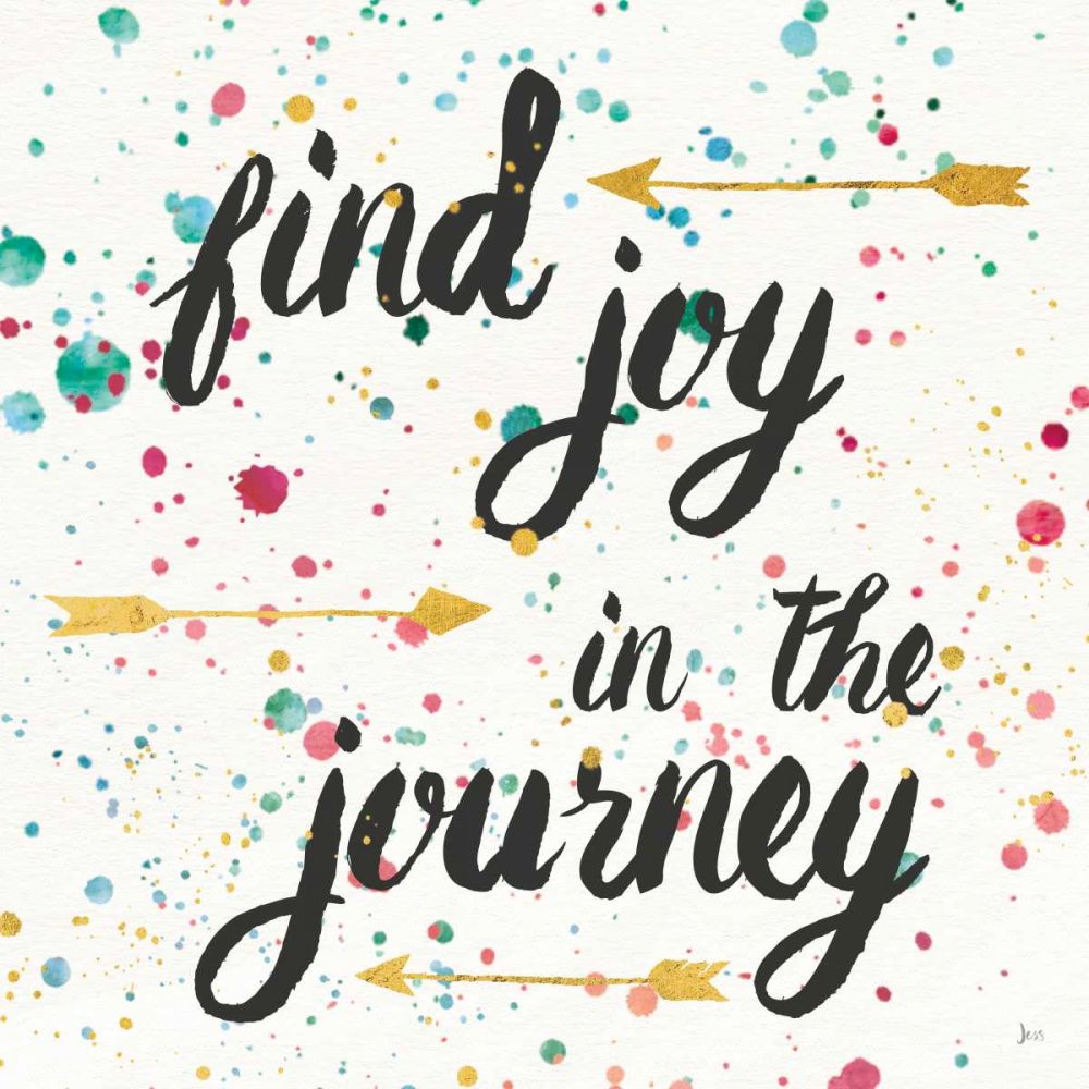 Think Happy I art print by Jess Aiken for $57.95 CAD