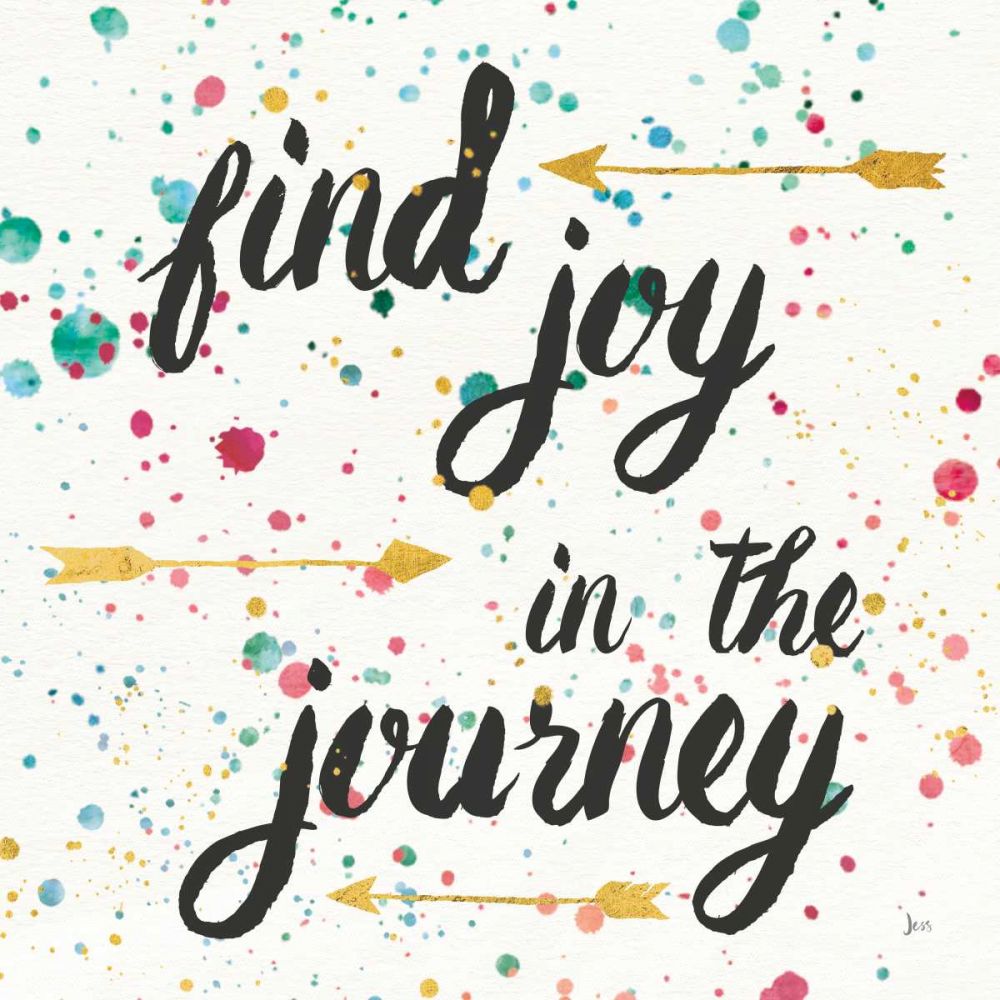 Think Happy I art print by Jess Aiken for $57.95 CAD