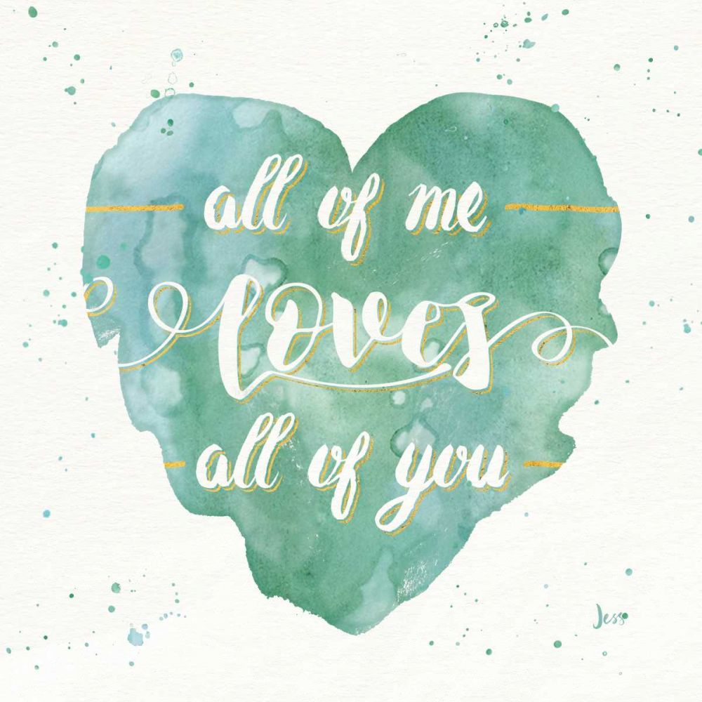 Happy Hearts I art print by Jess Aiken for $57.95 CAD