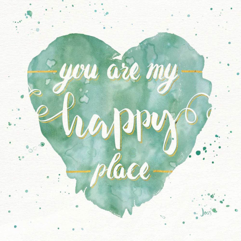 Happy Hearts II art print by Jess Aiken for $57.95 CAD