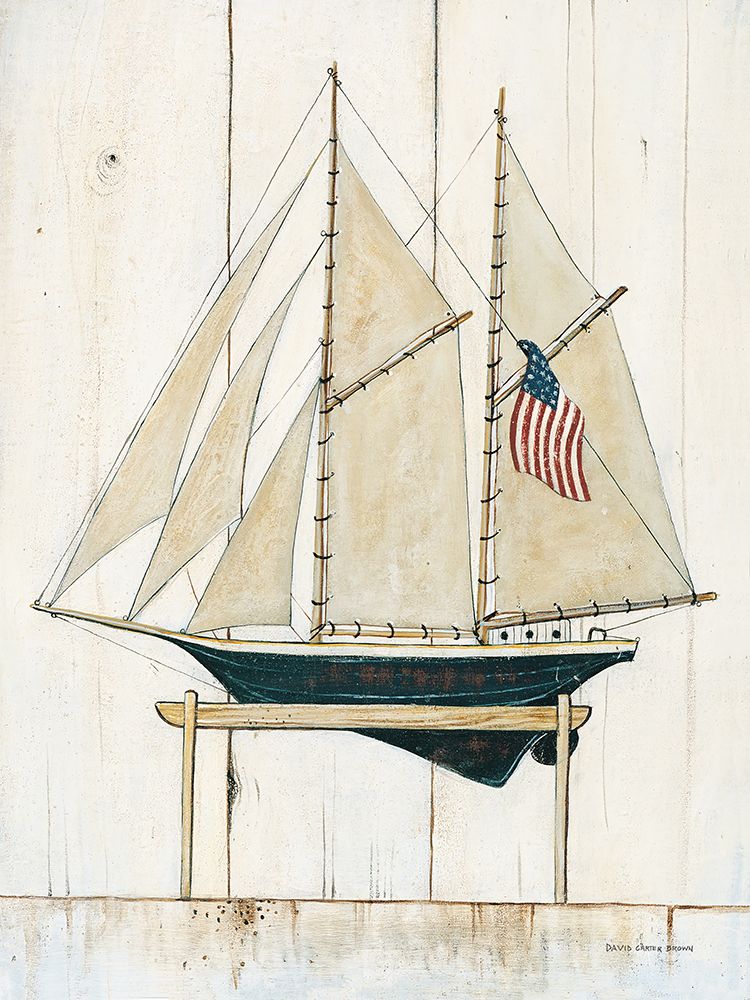Schooner II art print by David Carter Brown for $57.95 CAD