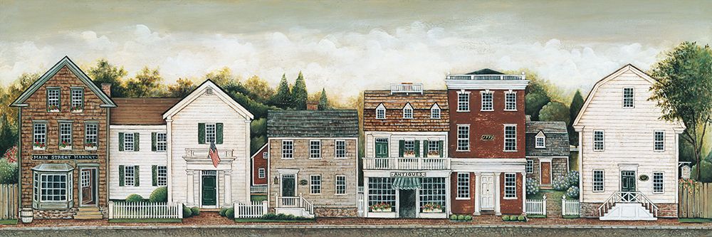 Main Street II art print by David Carter Brown for $57.95 CAD