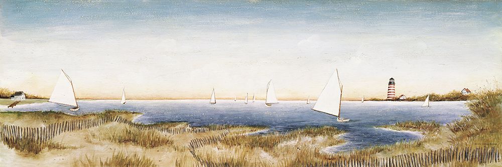 Harbor Sail art print by David Carter Brown for $57.95 CAD