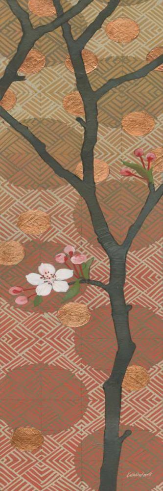 Cherry Blossoms Panel II One Blossom art print by Kathrine Lovell for $57.95 CAD
