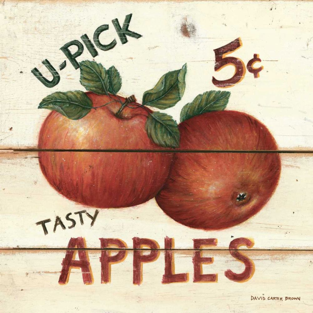 U-Pick Apples art print by David Carter Brown for $57.95 CAD