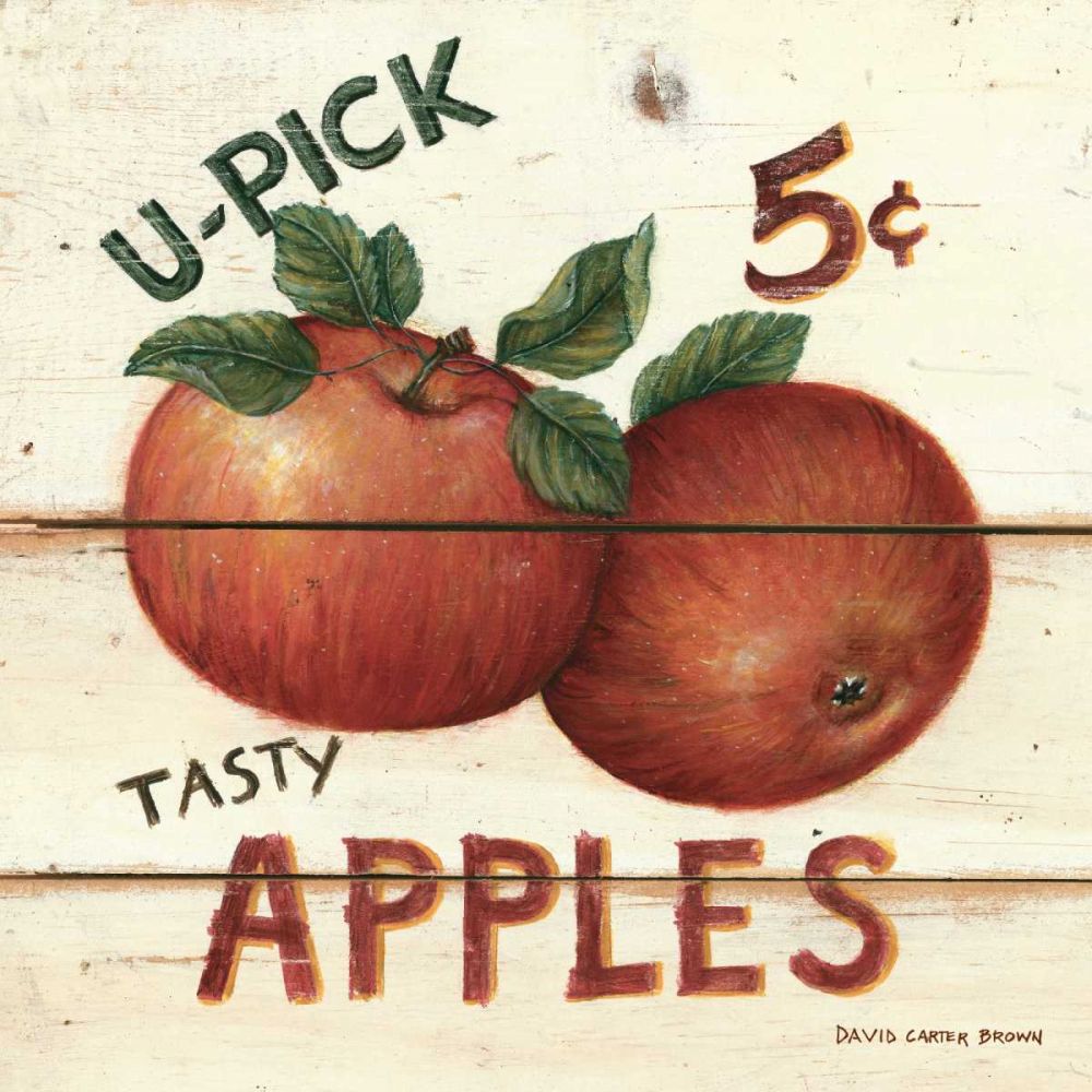 U-Pick Apples art print by David Carter Brown for $57.95 CAD