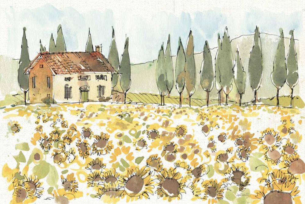 Tuscan Elegance I art print by Anne Tavoletti for $57.95 CAD