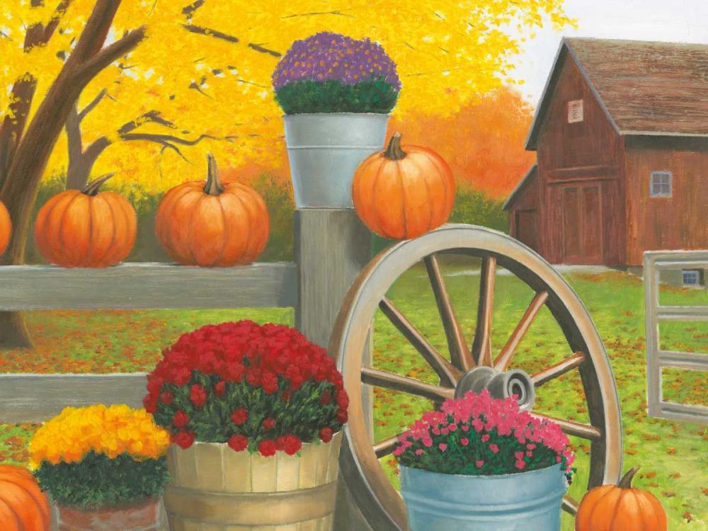 Autumn Affinity II art print by James Wiens for $57.95 CAD