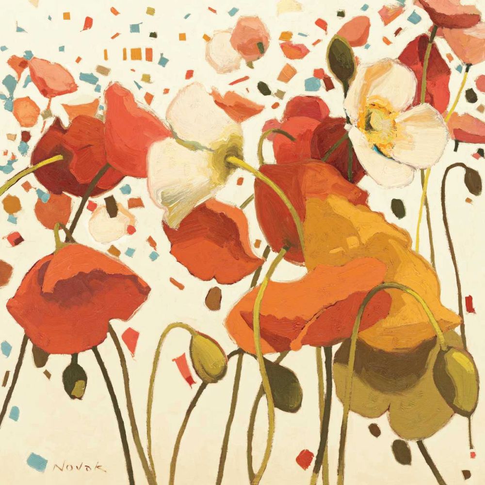 Coral Confetti art print by Shirley Novak for $57.95 CAD